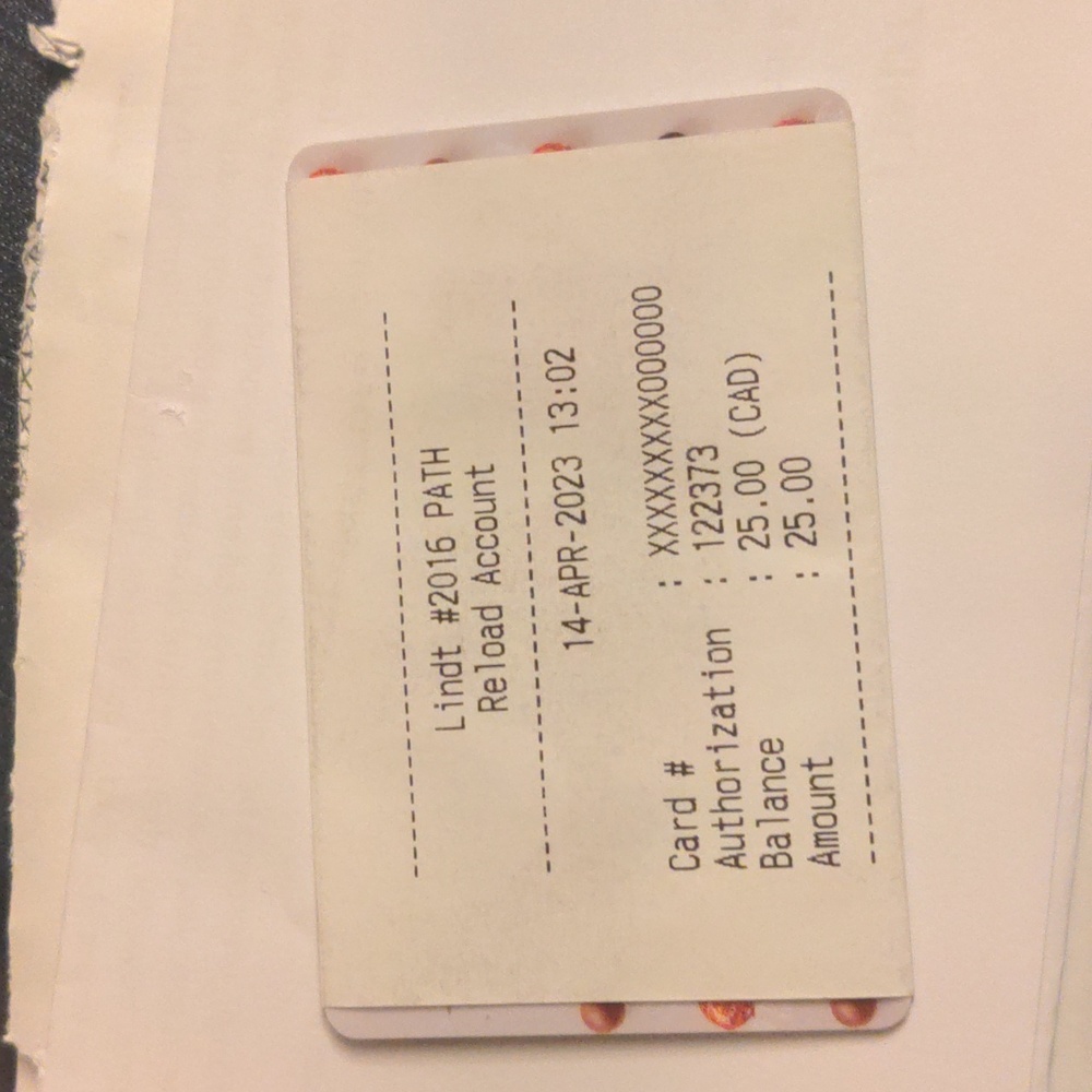 Lindt & Sprungli Lindt Gift Card $25